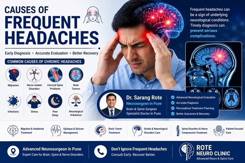 Causes of Frequent Headaches | Best Neurosurgeon in Pune